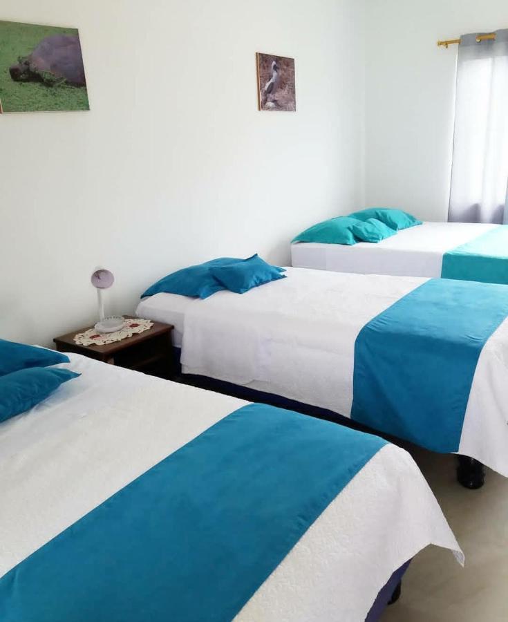 Hostal Los Flamencos Puerto Villamil Buitenkant foto